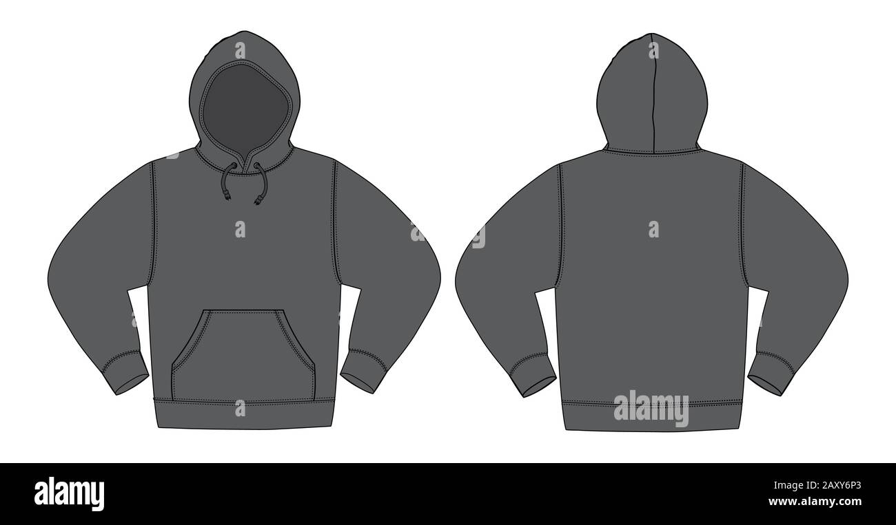 Hoodie Template High Resolution Stock Photography and Images - Alamy