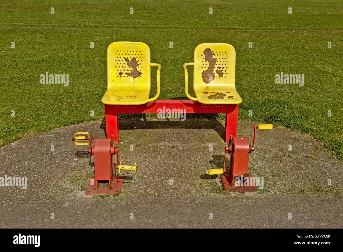 Vintage playground equipment dublin hires stock photography and images