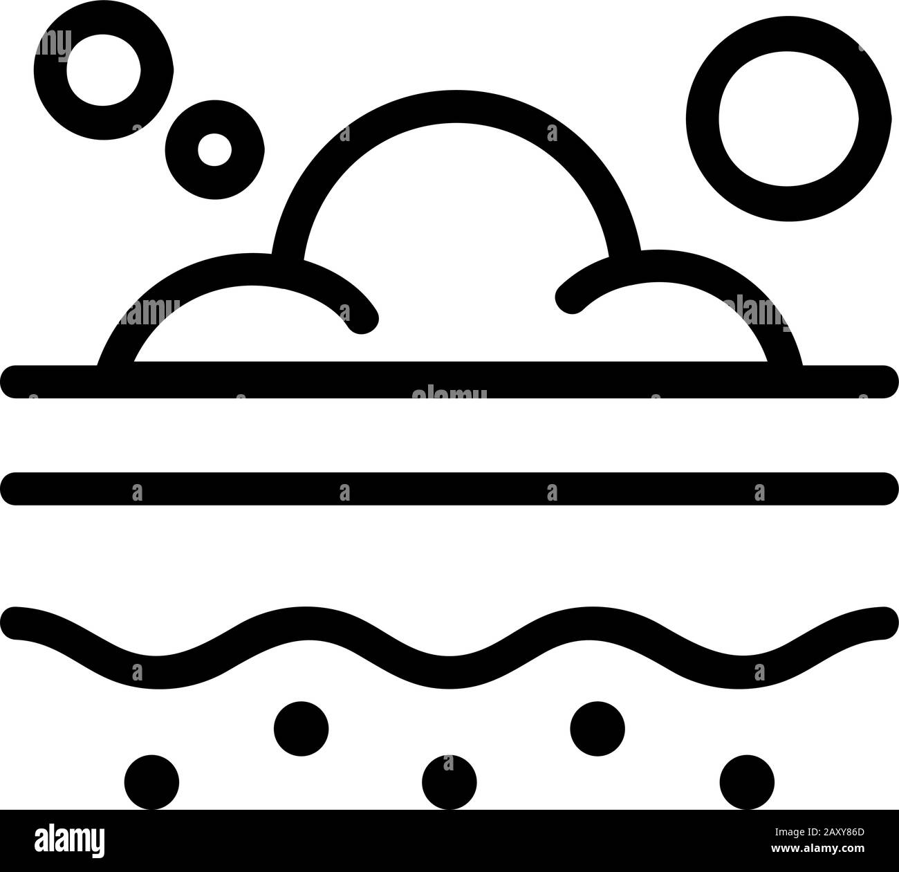 Skin care icon vector. Isolated contour symbol illustration Stock ...