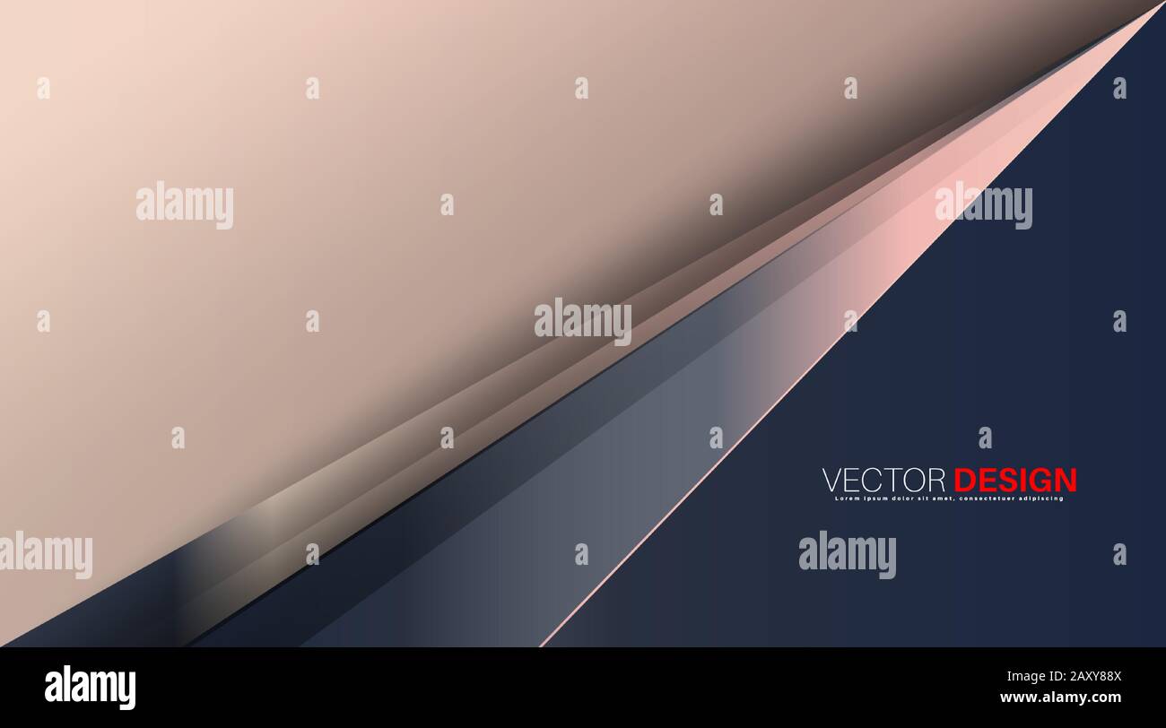 Vector material design background. The concept of creative abstract graphic layout Stock Vector