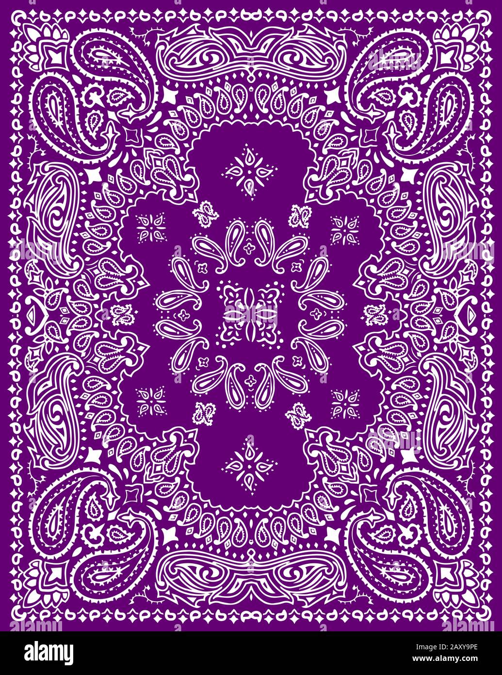 Lilac All Over Paisley Bandana  Single Piece Purple Bandana HD phone  wallpaper  Pxfuel