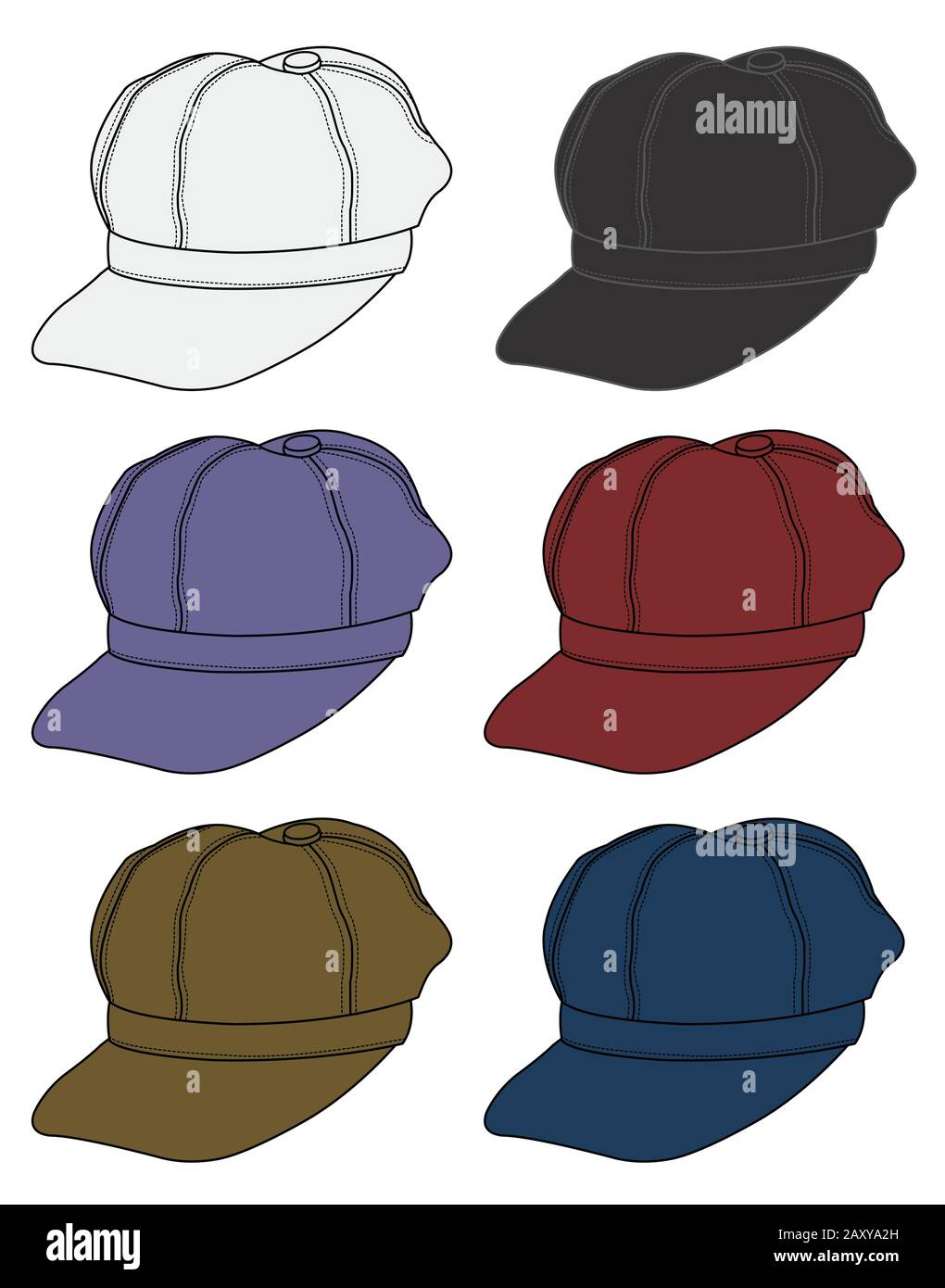 Newsboy cap hires stock photography and images Alamy