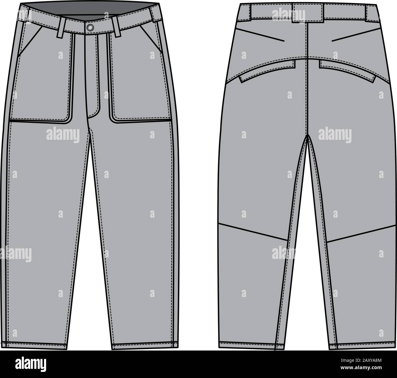 Pants vector vectors hi-res stock photography and images - Alamy