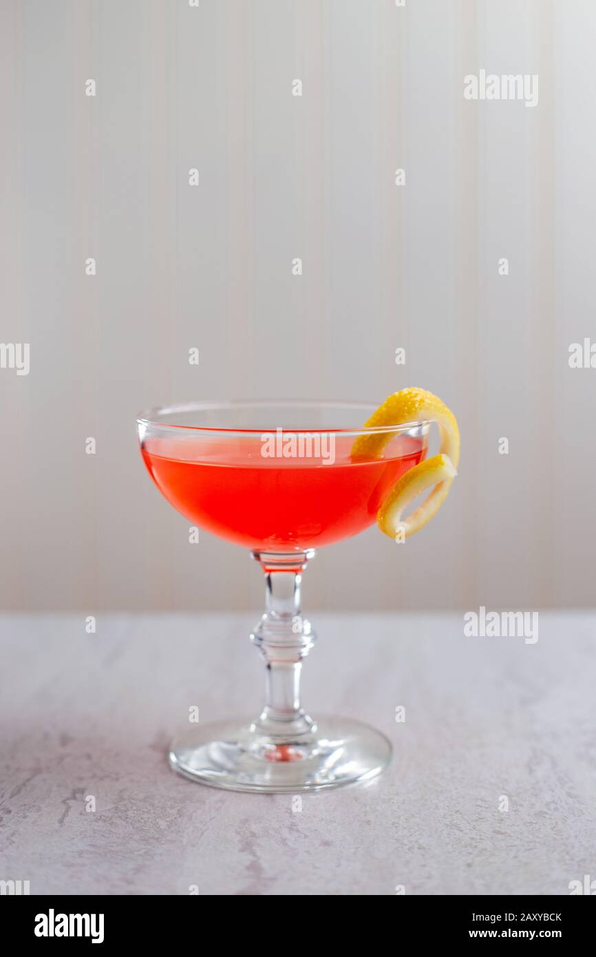 Scofflaw cocktail is a prohibition era classic made with rye or bourbon