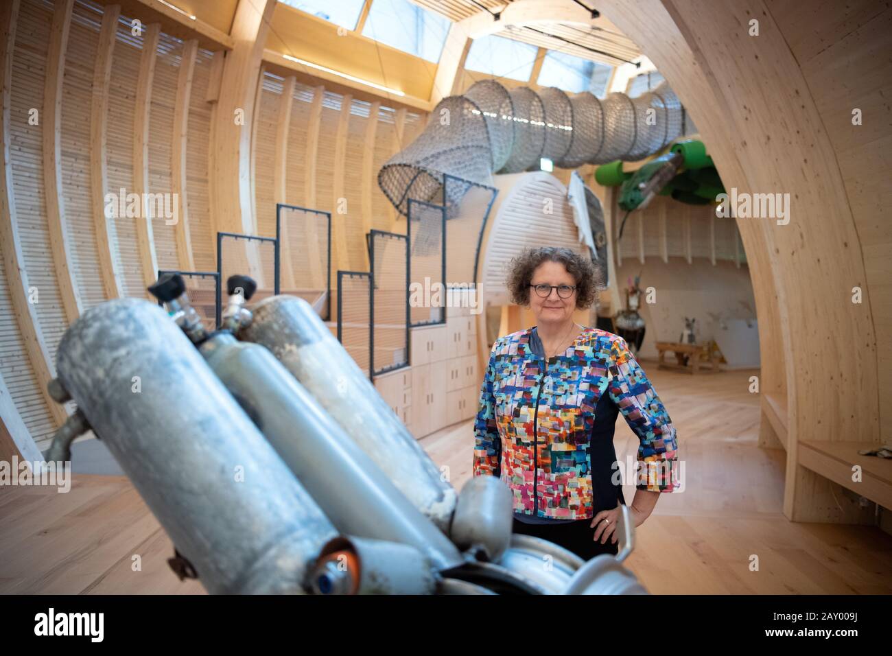 Berlin Germany 13th Feb 2020 Ane Kleine Engel Director Of The Anoha Children S Museum Of The Jewish Museum Credit Soeren Stache Dpa Zentralbild Dpa Alamy Live News Stock Photo Alamy