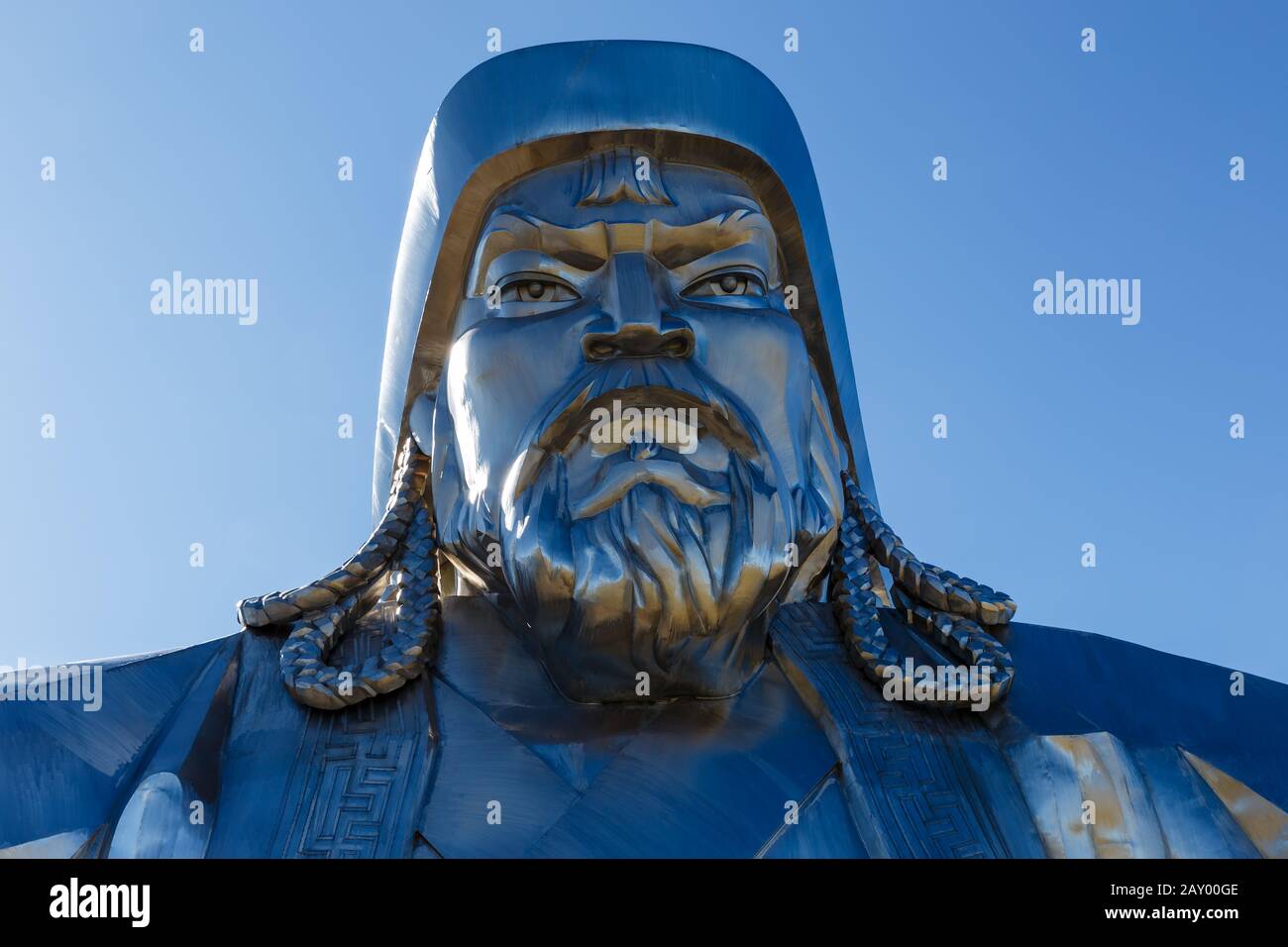 Tsonjin Boldog, Mongolia September 14, 2018 The giant Genghis Khan