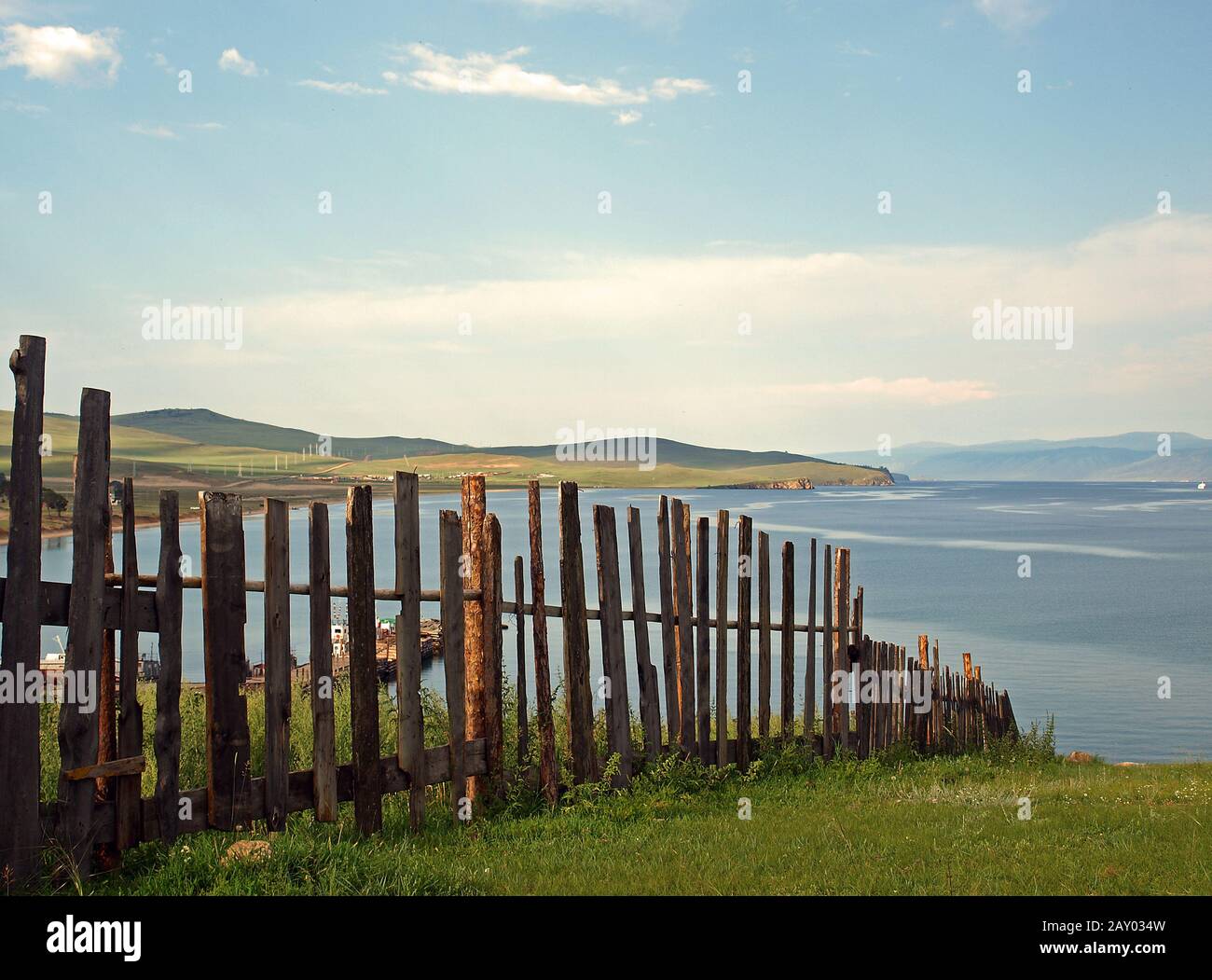 World Natural Heritage Lake Baikal Stock Photo