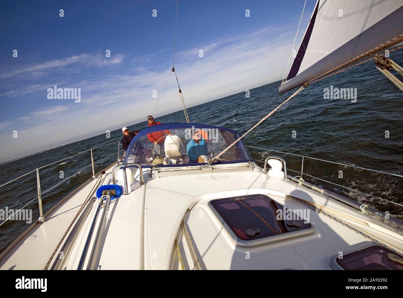 sail close to the wind Stock Photo Alamy