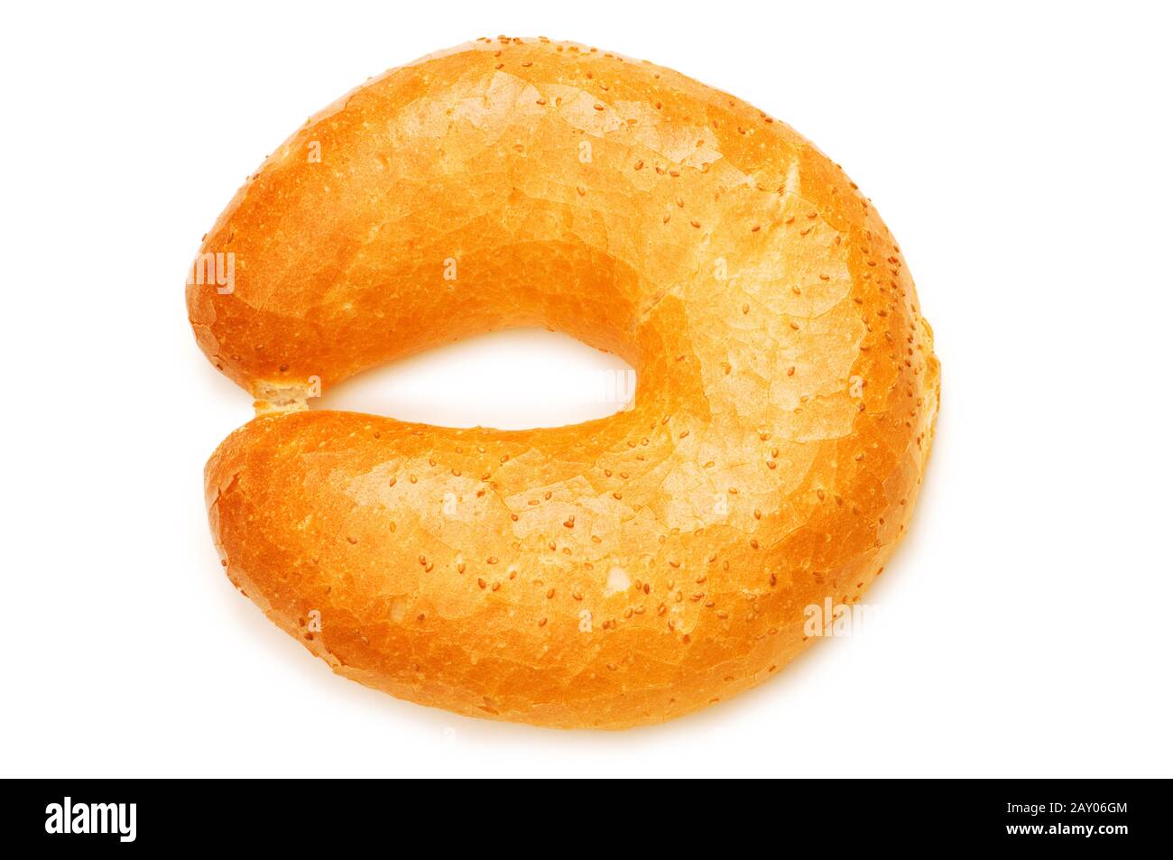 Fresh bread isolated on the white background Stock Photo - Alamy