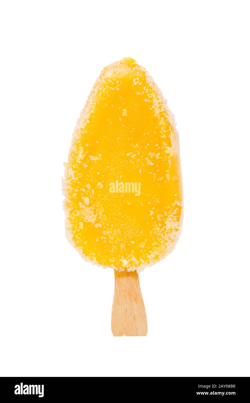 Ice cream isolated on the white background Stock Photo - Alamy