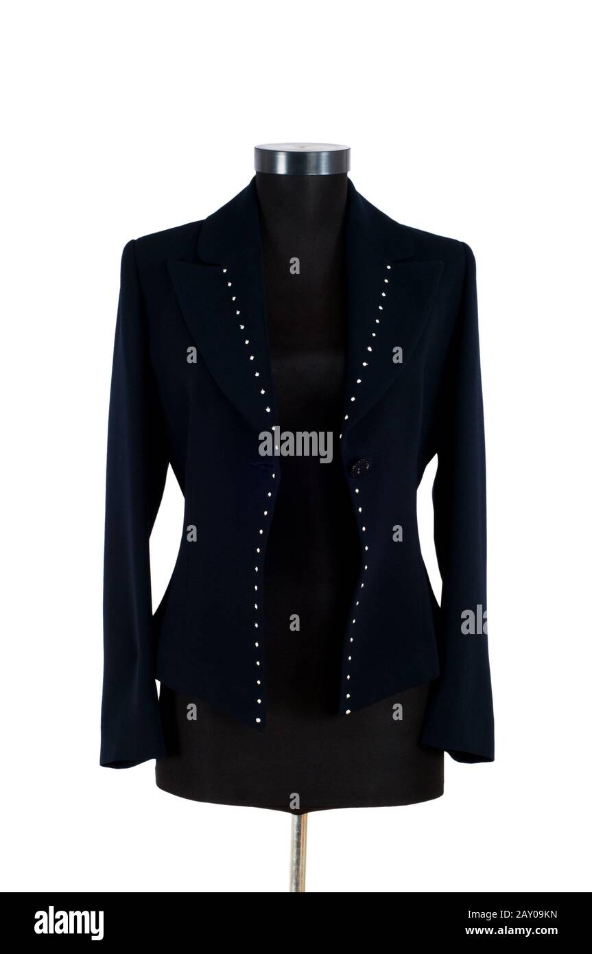 Stylish jacket isolated on the white background Stock Photo - Alamy