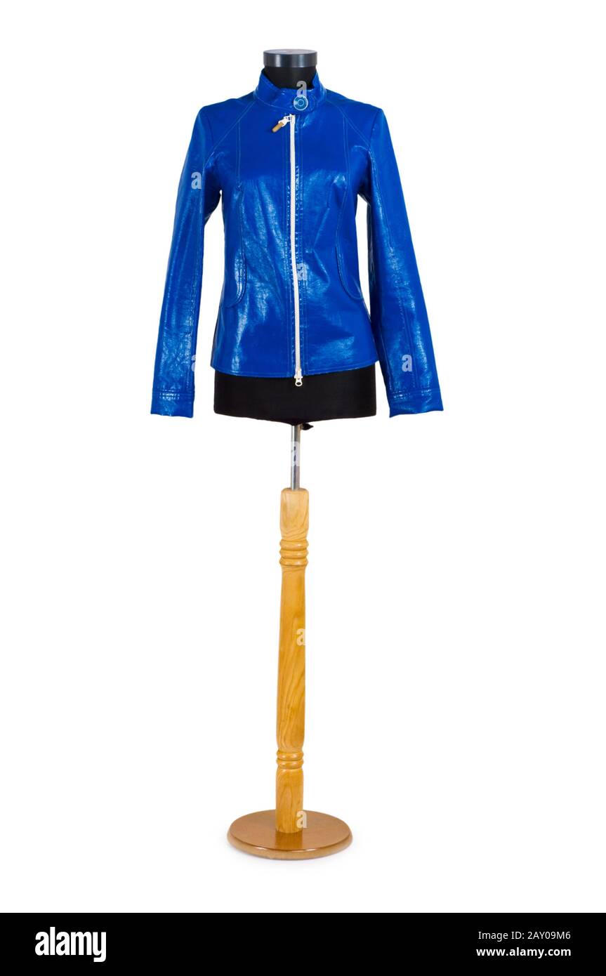 Stylish jacket isolated on the white background Stock Photo - Alamy