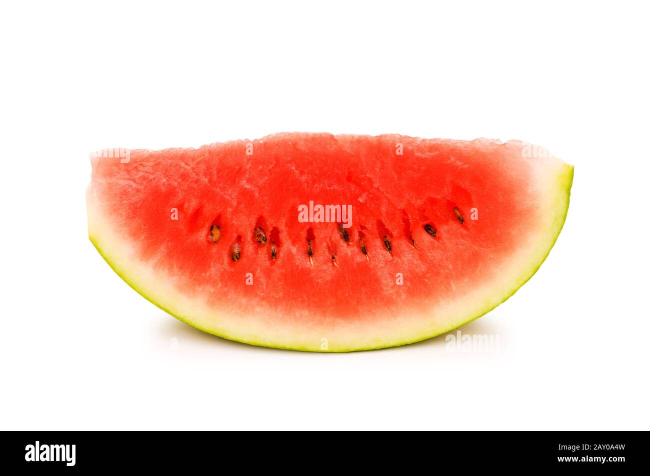 Watermelon slice isolated on the white background Stock Photo - Alamy