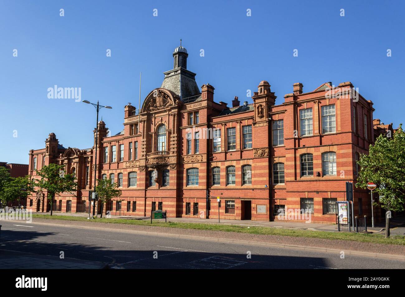 Hamilton Building, former school which now serves as the special educational needs section of Wirral Council, Conway St Stock Photo