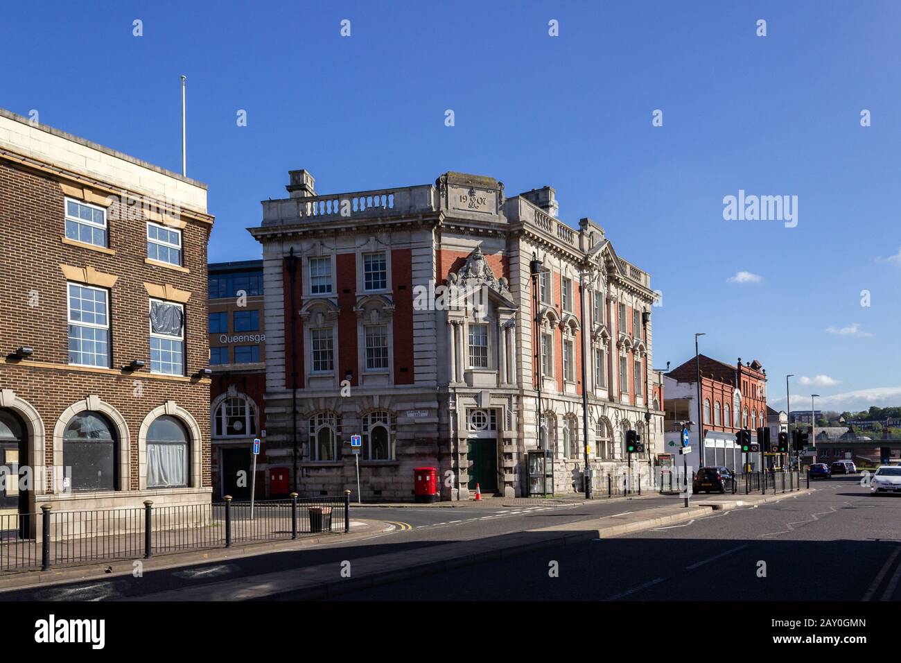 Post Office House, a Grade II listed building dated 1907, Argyle Street