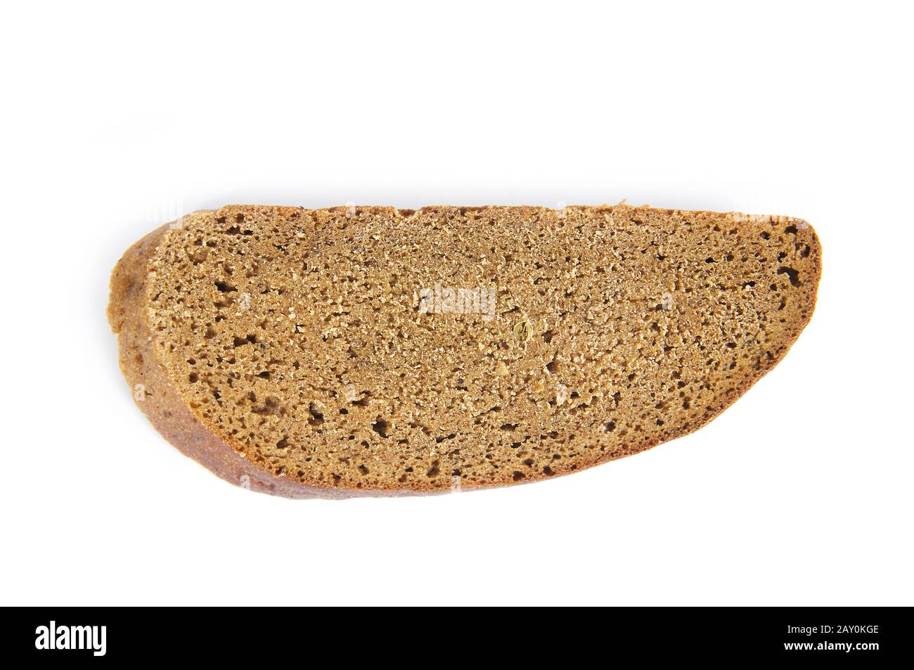 Sliced bread isolated on the white background Stock Photo