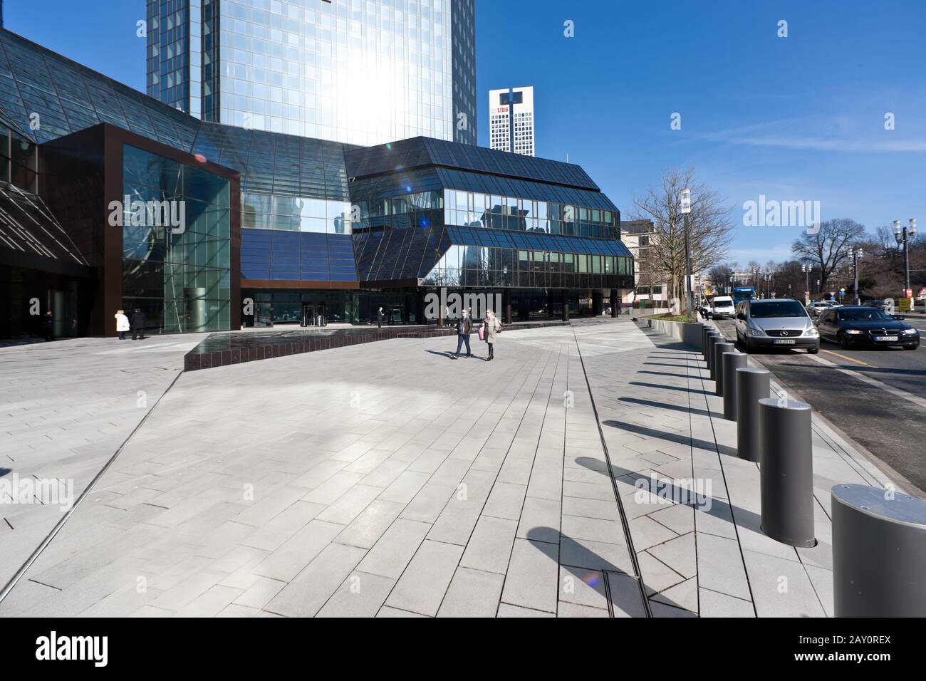 The new Deutsche Bank headquarters Stock Photo