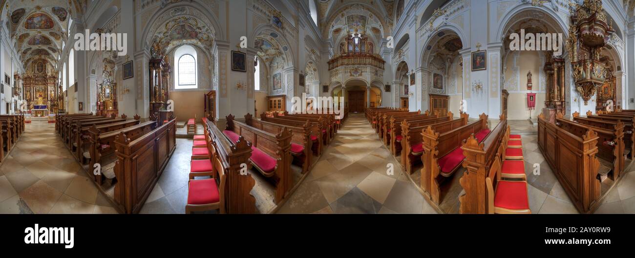 Pilgrimage Church in Frauenkirchen in Burgenland, Austria, Europe Stock Photo