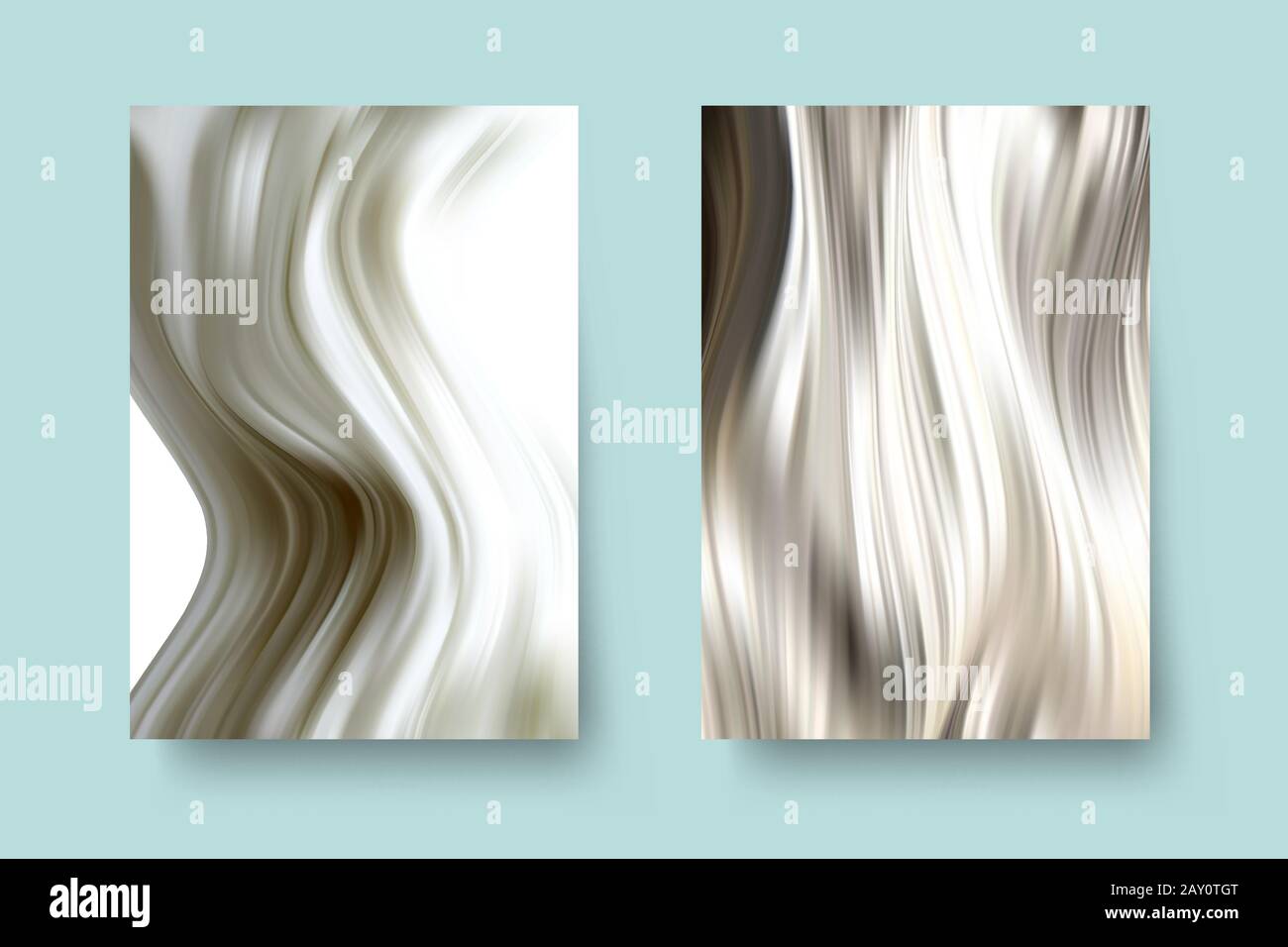 Liquid marble texture. Fluid art. Applicable for design cover, presentation, invitation, flyer, annual report, poster and business card, desing Stock Vector