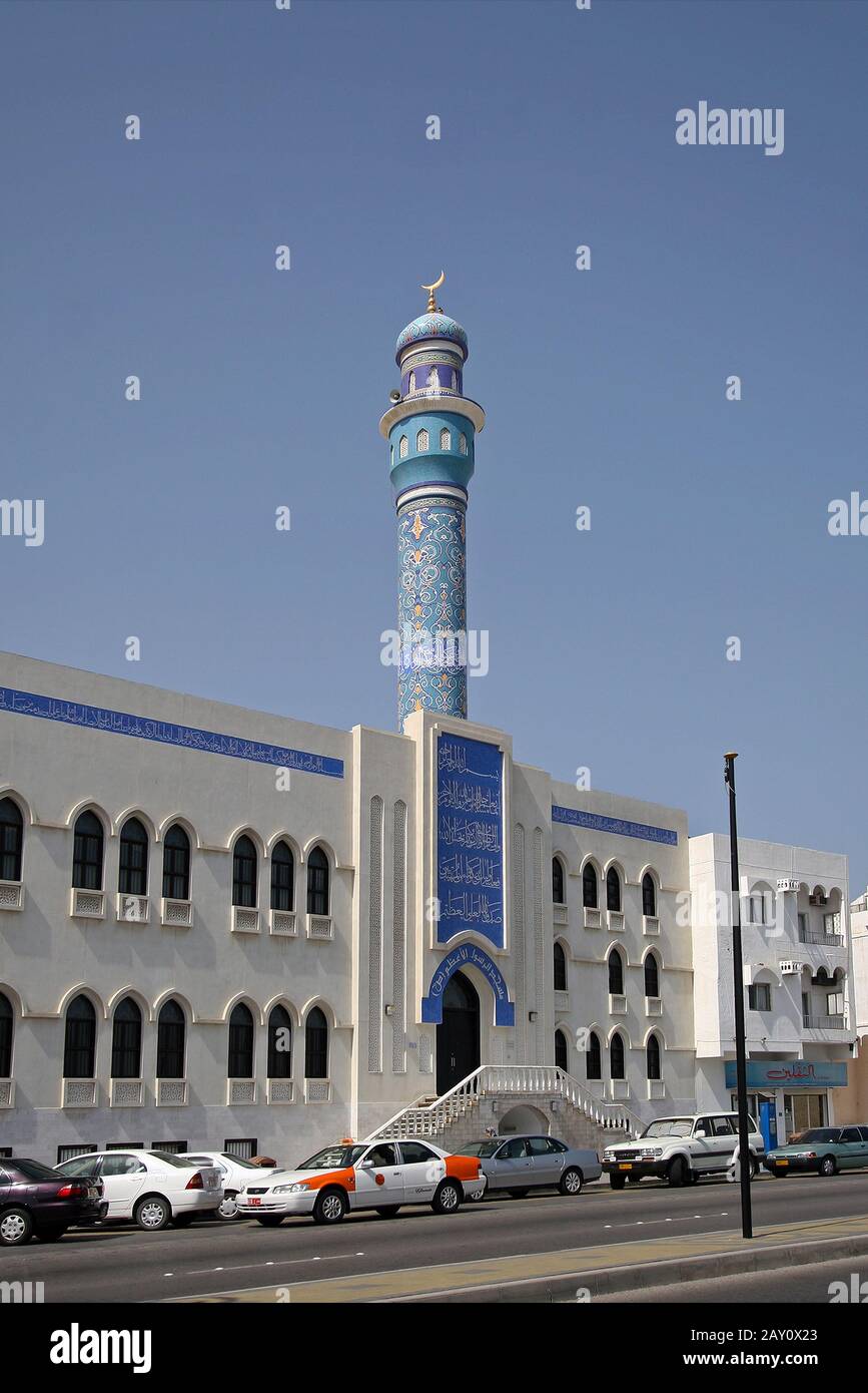 Muttrah Mosque Muttrah Mosque, Oman Stock Photo - Alamy