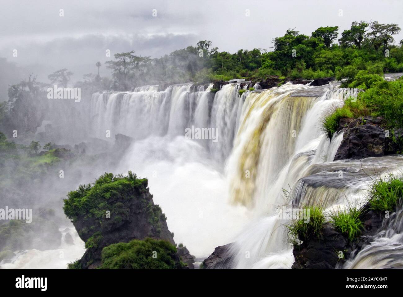Iguazu Waterfalls, Argentina Stock Photo