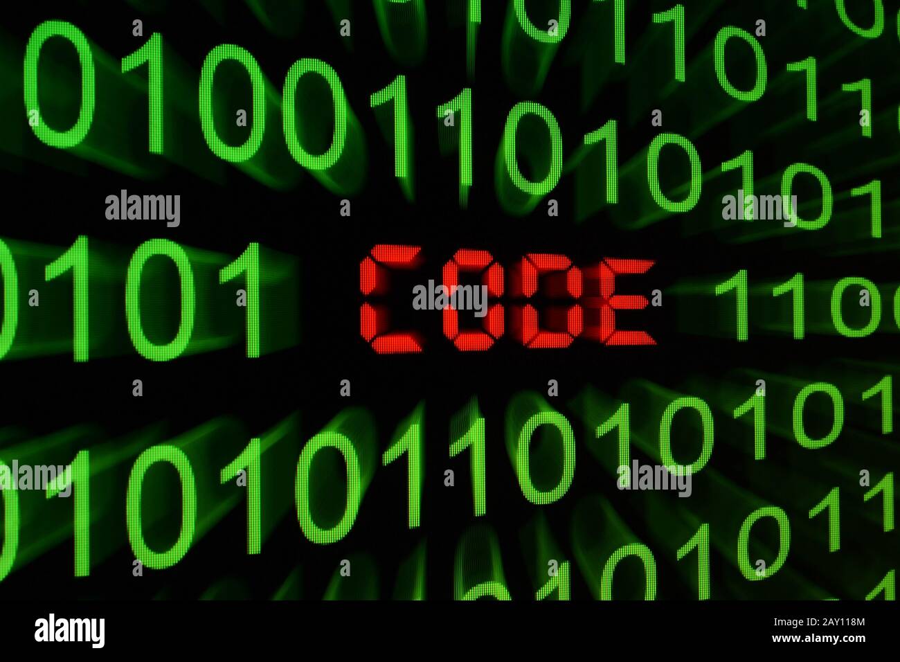 Program code on a monitor Stock Photo - Alamy