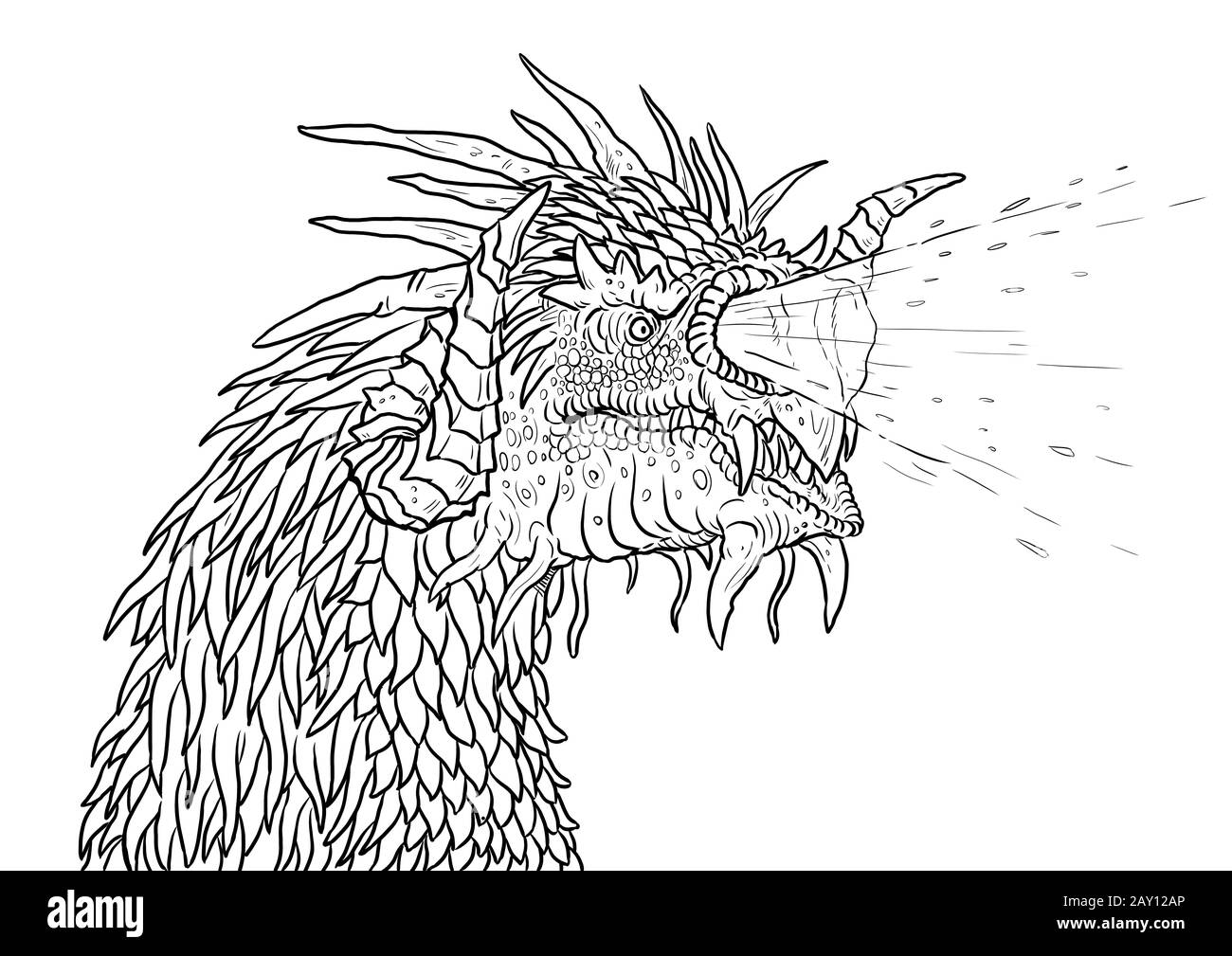 Dragon Sketch Images – Browse 29,707 Stock Photos, Vectors, and Video