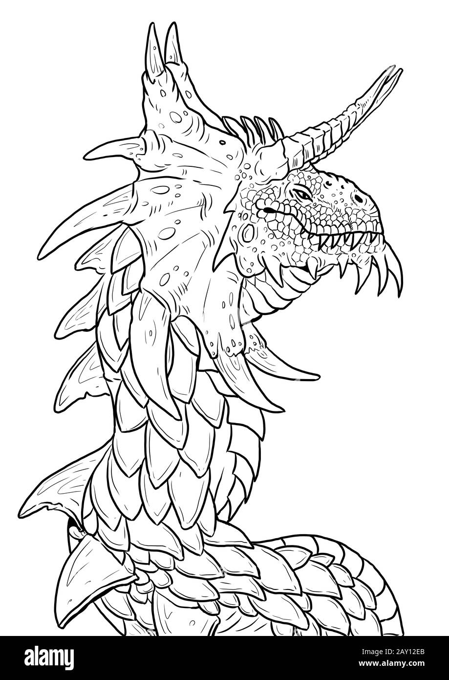 Dragon Head Drawing Stock Illustrations – 10,406 Dragon Head Drawing Stock  Illustrations, Vectors & Clipart - Dreamstime