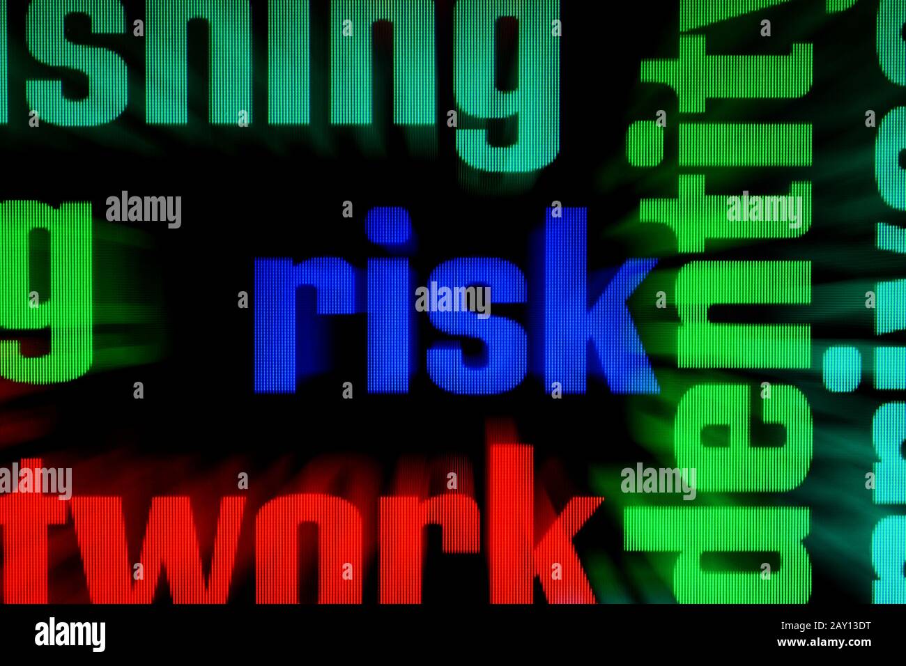 Risk concept Stock Photo