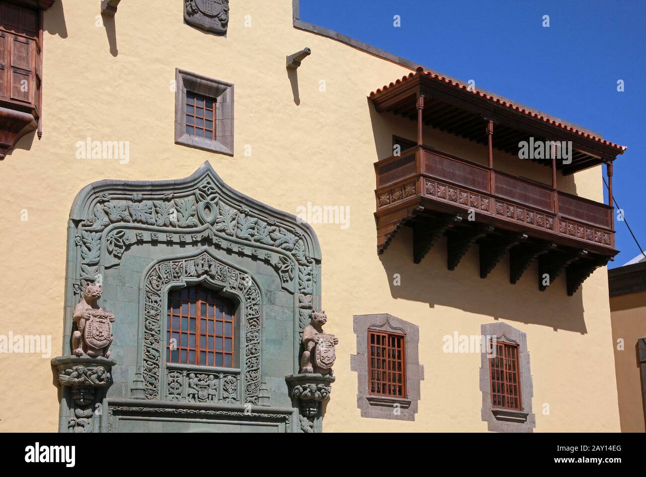 Columbus Haus, Las Palmas, Gran Canaria Stock Photo - Alamy