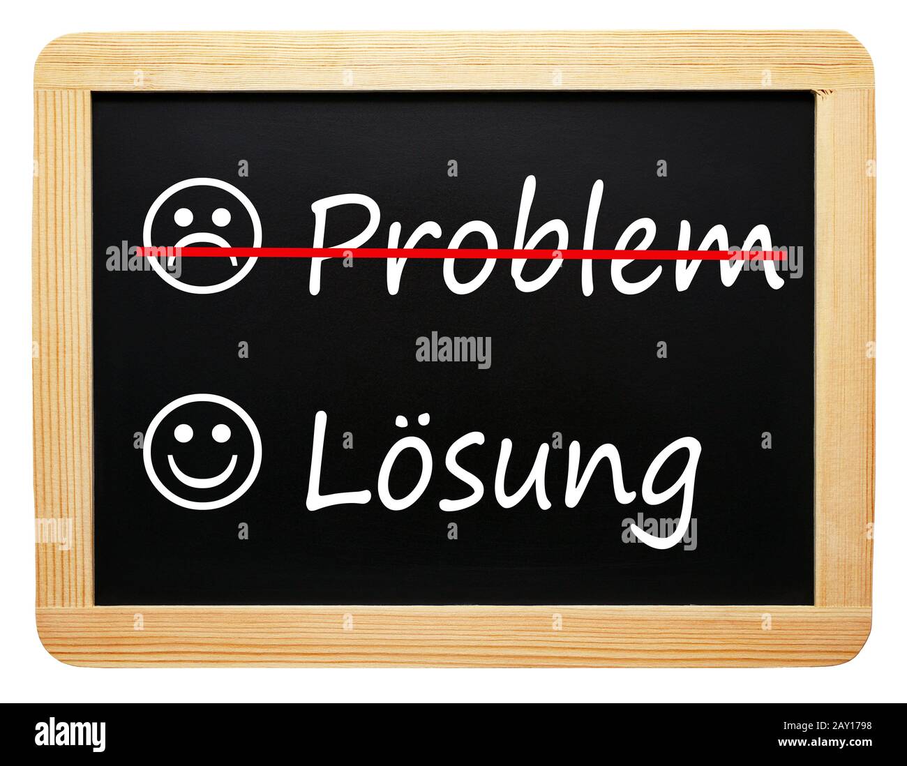 Problem and Solution Stock Photo - Alamy