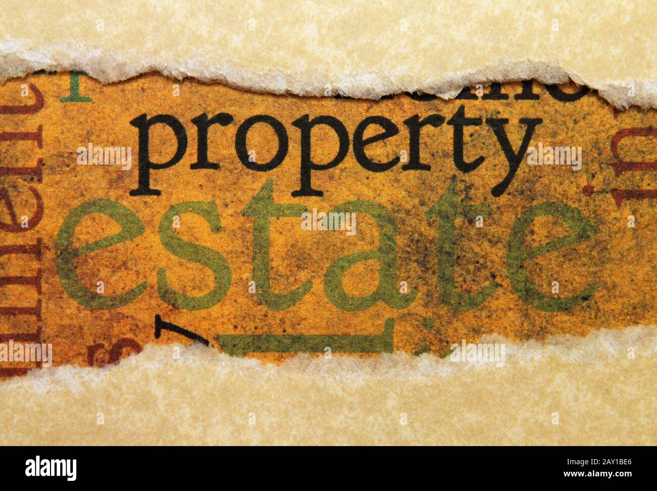 Property and estate concept Stock Photo
