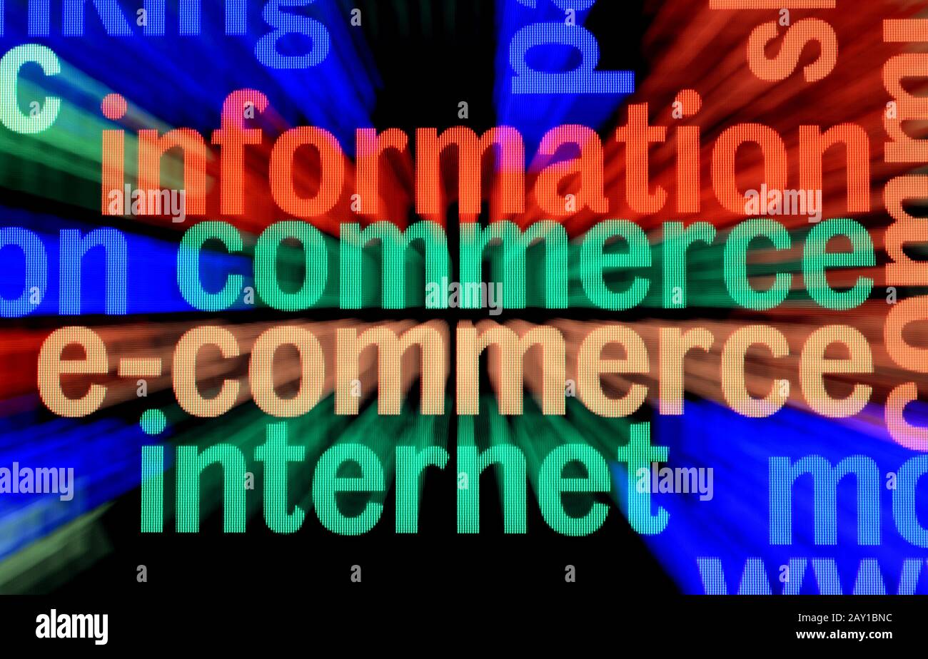 E Commerce Background Means