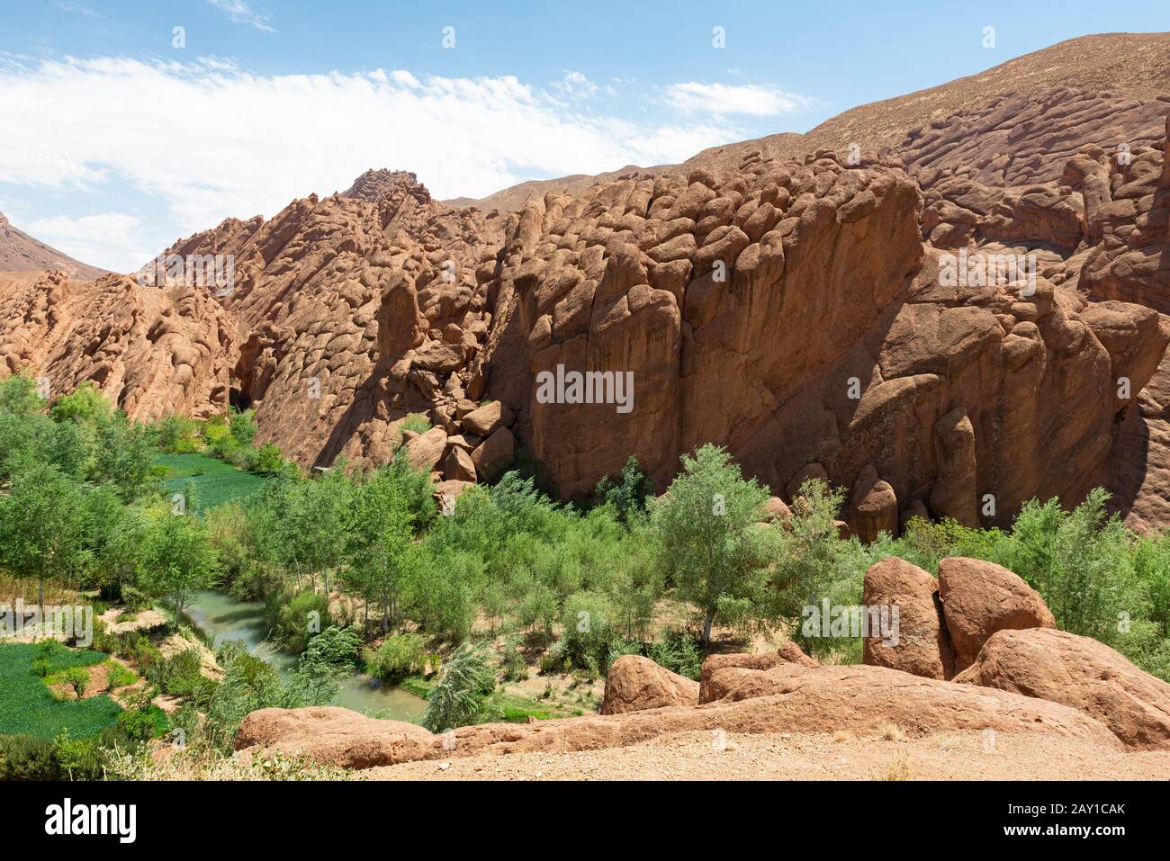 Maroc Morocco Dades Paysage De La Vallee Du Dades Landscape Of The Dades Valley Stock Photo Alamy