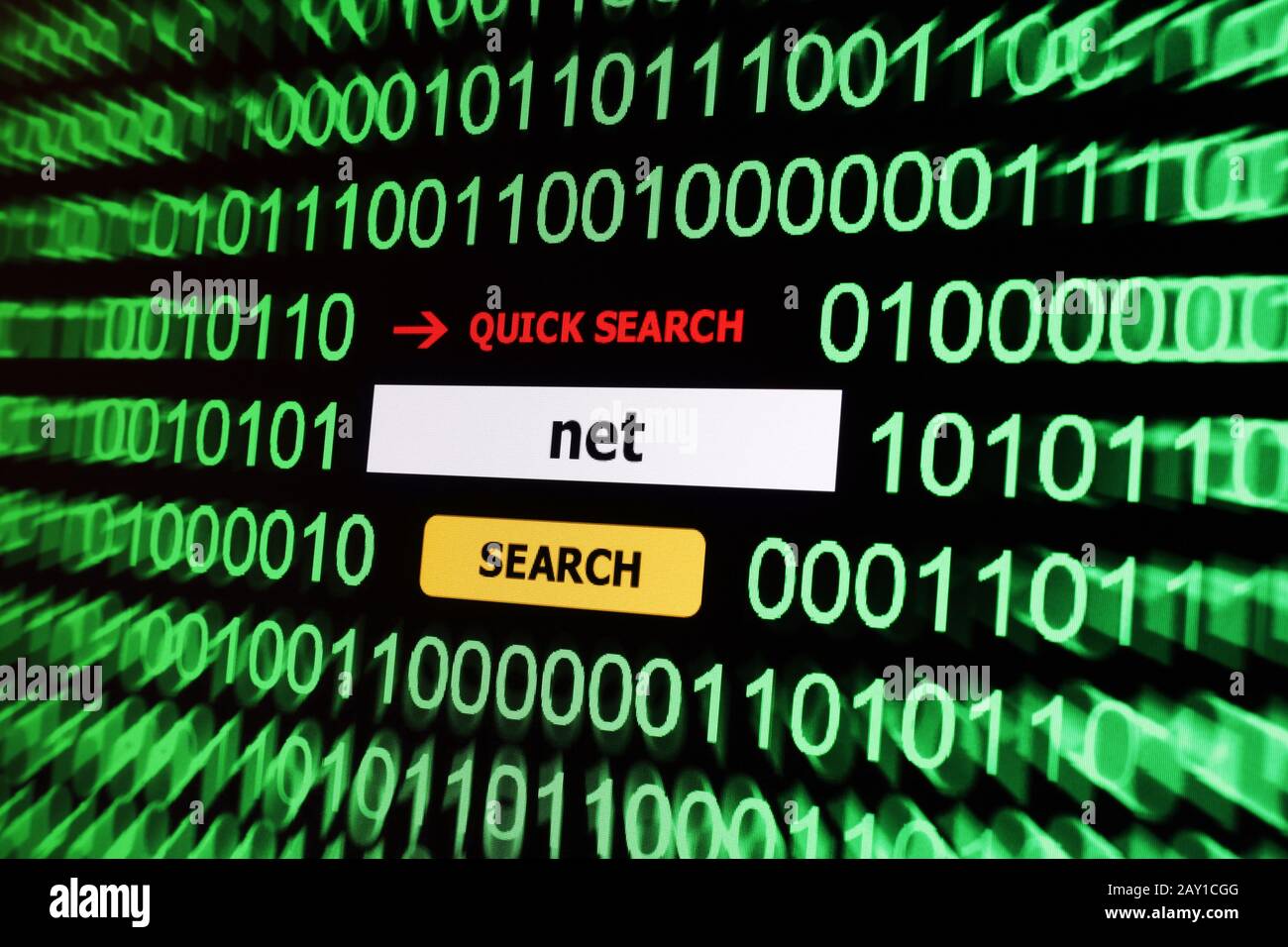 User interface search menu hi-res stock photography and images - Alamy
