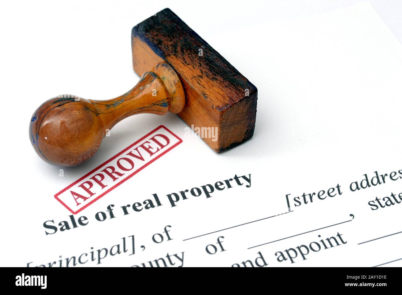 Property agreement real estate Cut Out Stock Images Pictures Alamy