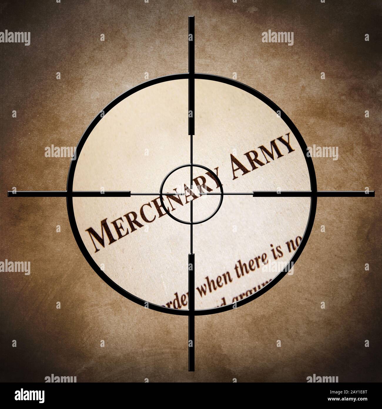 Mercenary army Stock Photo