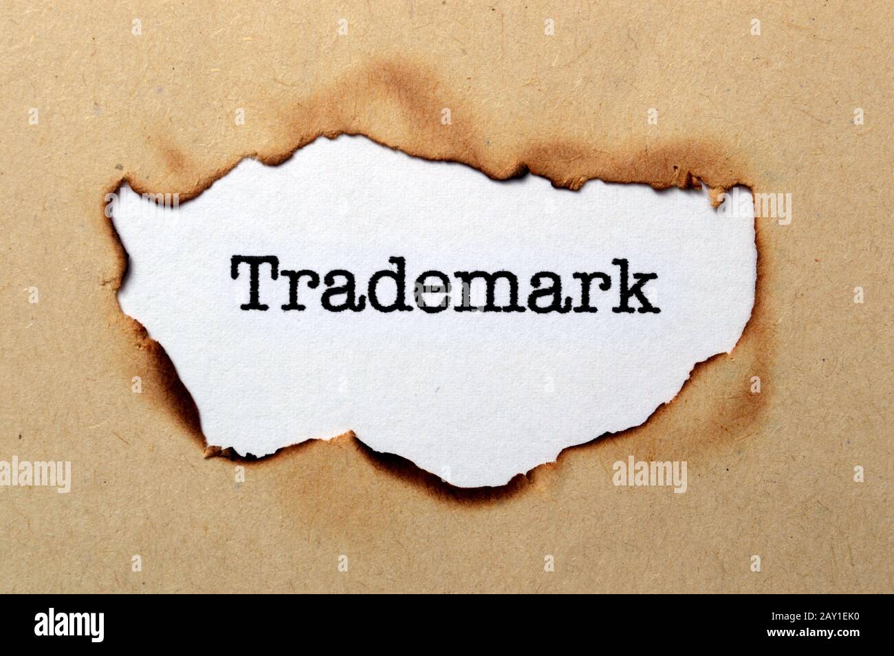 Trademark concept Stock Photo