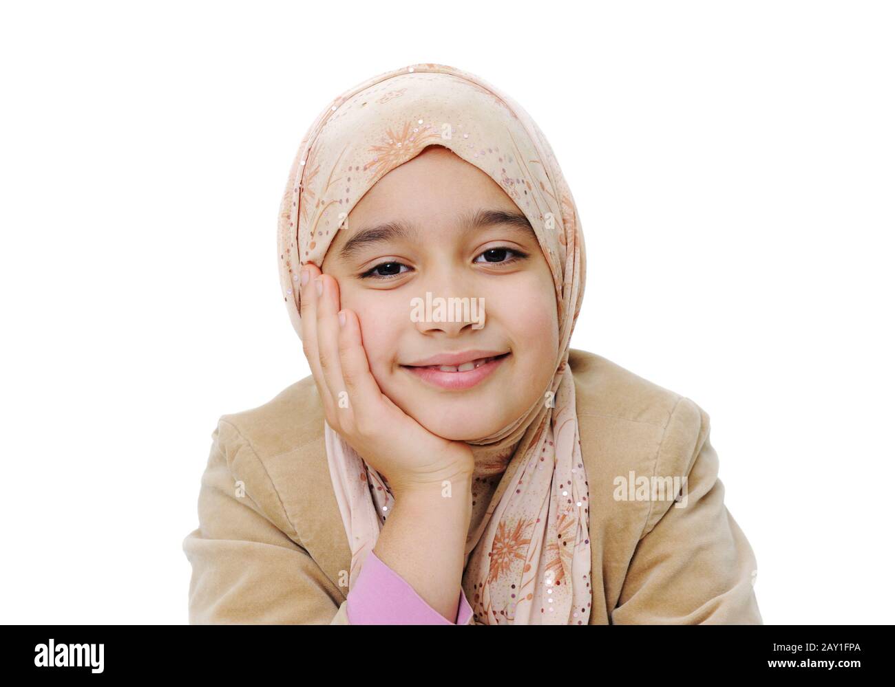 Muslim girl Stock Photo