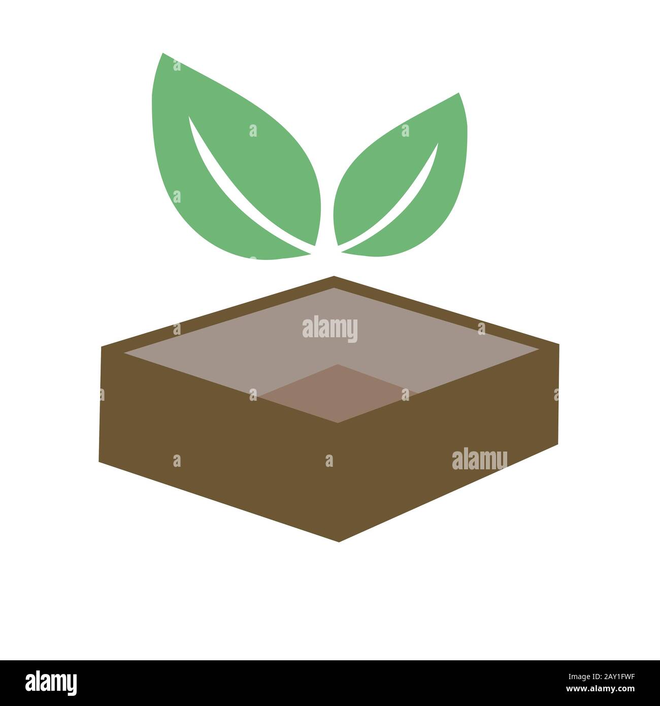 Box of vegetarian food Vegan Food Delivery logo indicating healthy