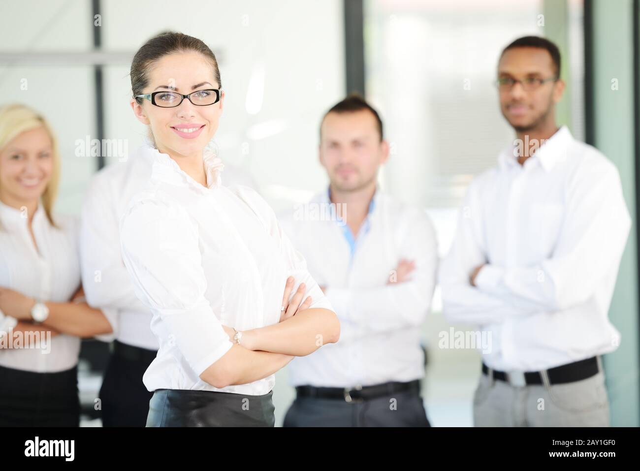 Successful business people Stock Photo - Alamy