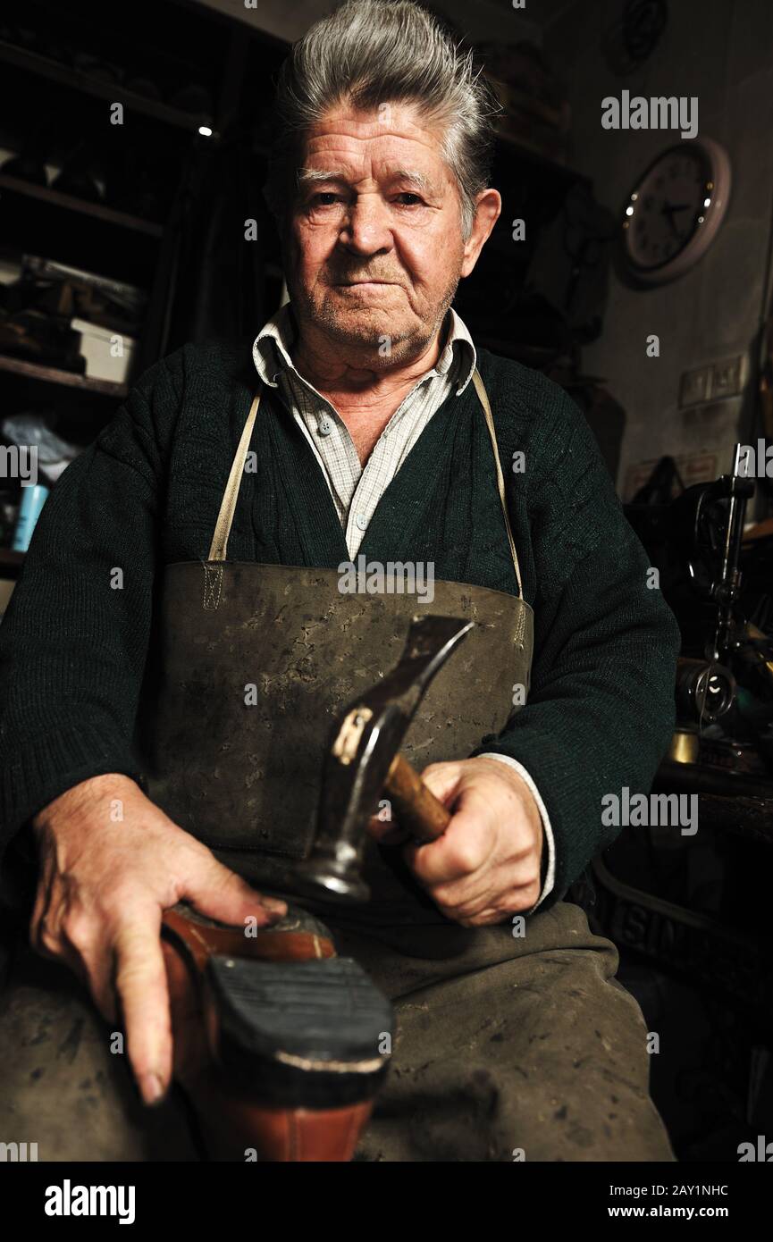 Elderly man Stock Photo