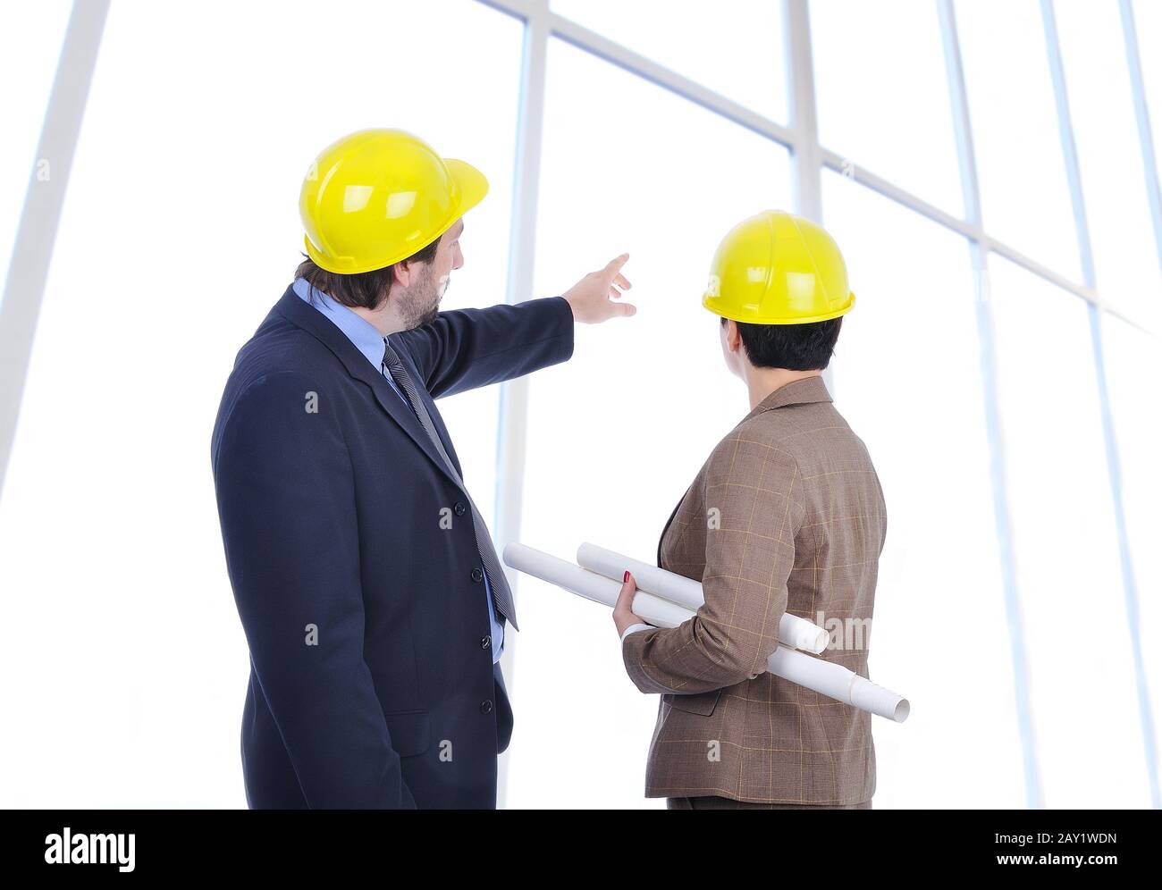 Business people on work place Stock Photo