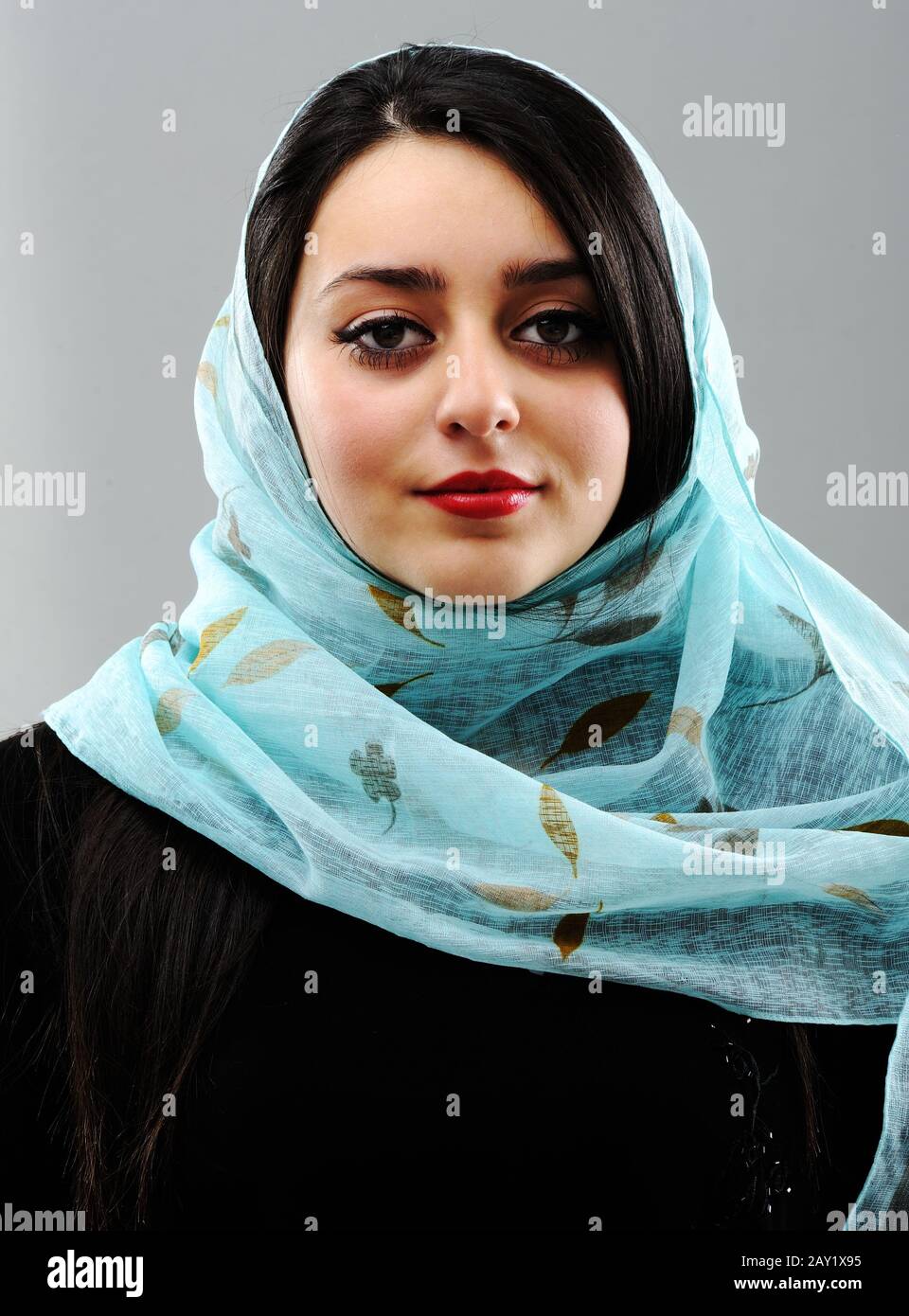 Middle eastern woman portrait Stock Photo