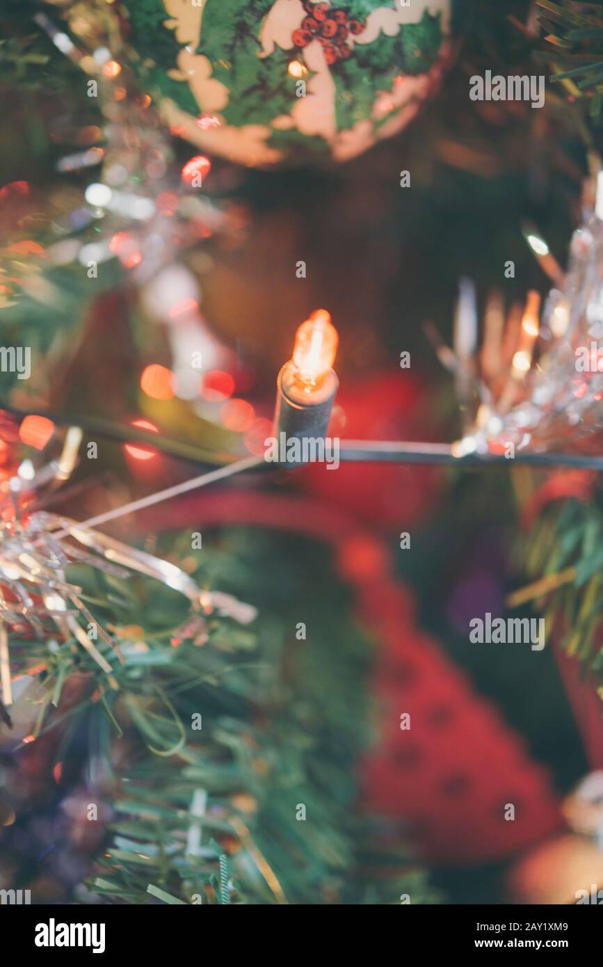 Beautiful christmas fireplace scene hi-res stock photography and images ...