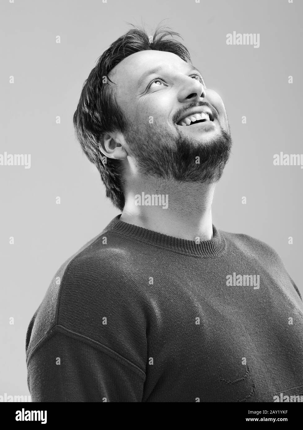 Happy Black and White Stock Photos & Images - Alamy