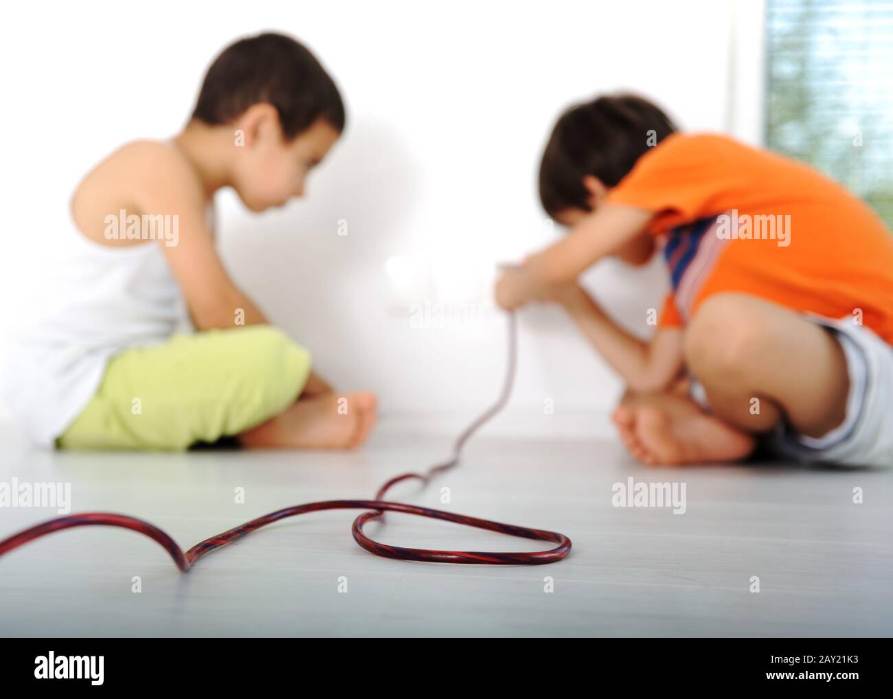 Dangerous game Stock Photo