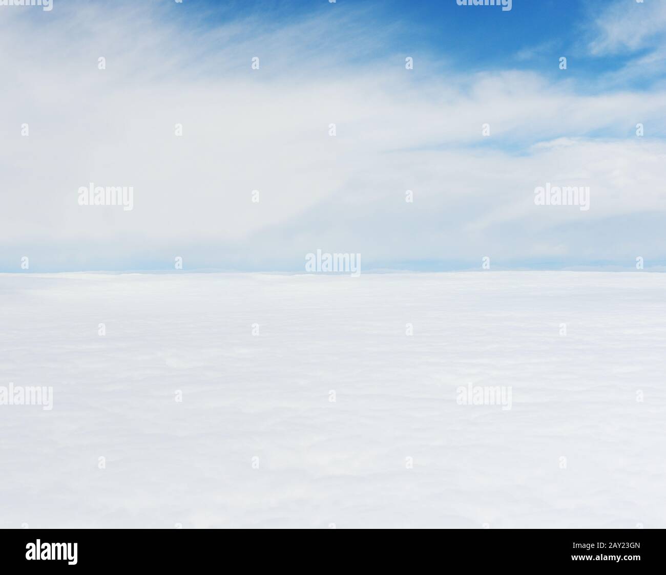 Airplane in sky view hi-res stock photography and images - Alamy