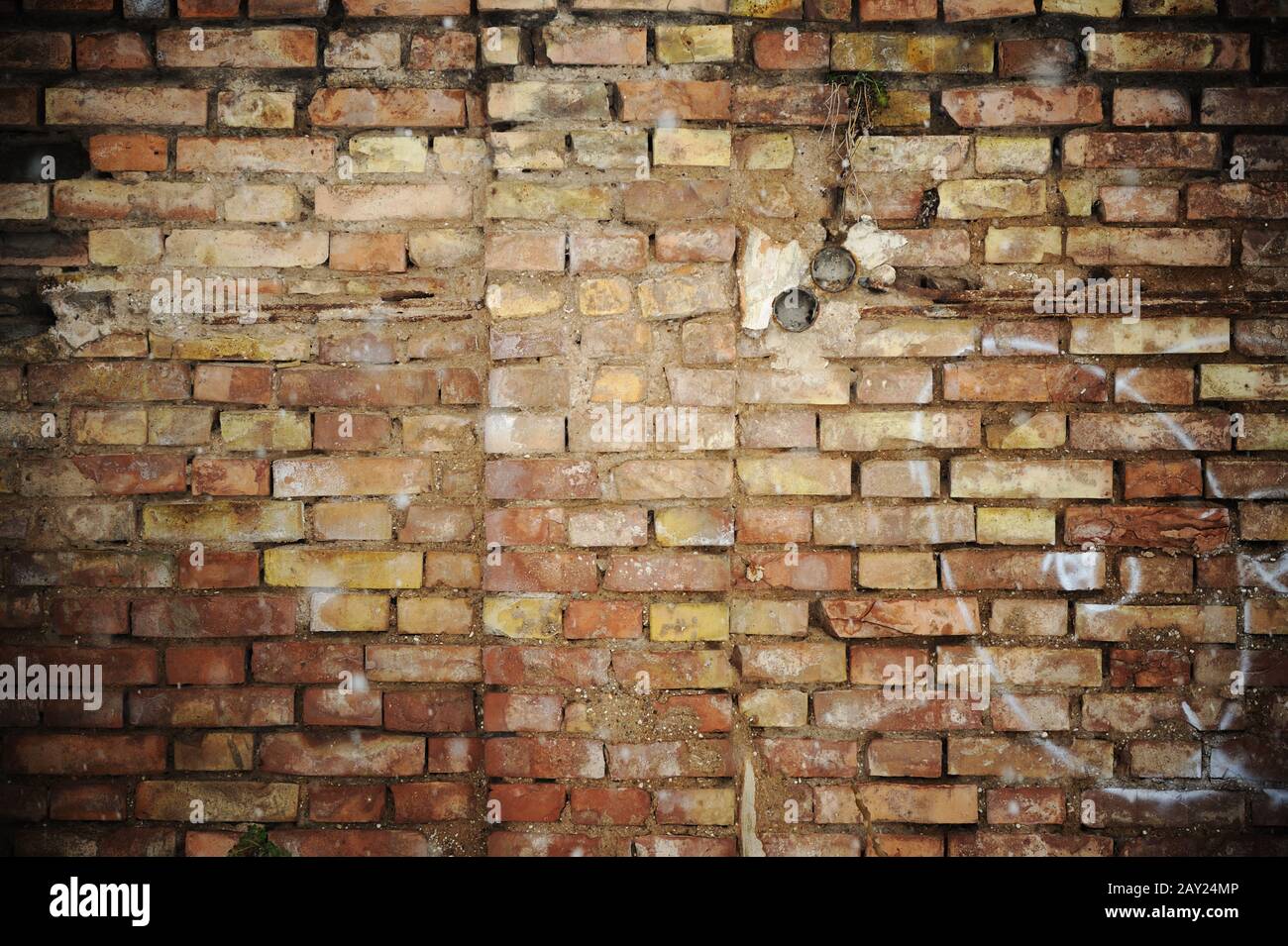 Old Spanish Brick Wall High Resolution Stock Photography and Images - Alamy