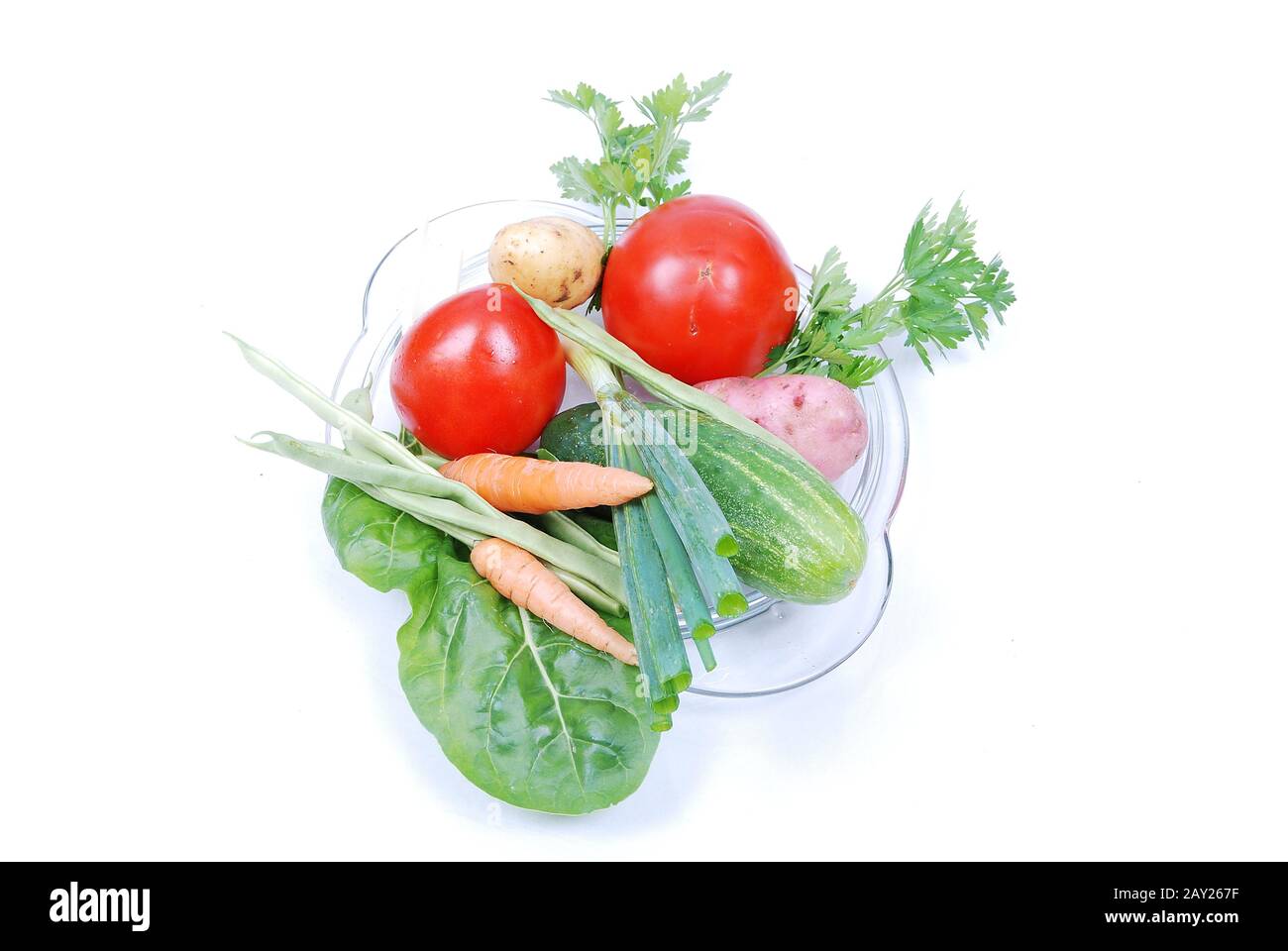 Vegetables on white background Stock Photo - Alamy